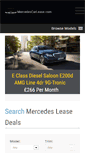 Mobile Screenshot of mercedescarlease.com